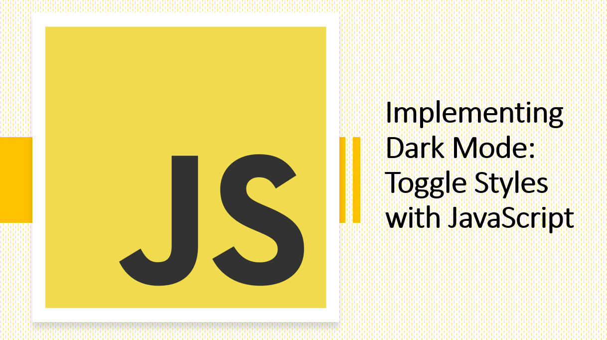 &quot;Build a Dark Mode Toggle with JavaScript and localStorage&quot;